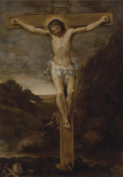 La crucifixión de Annibale Carracci